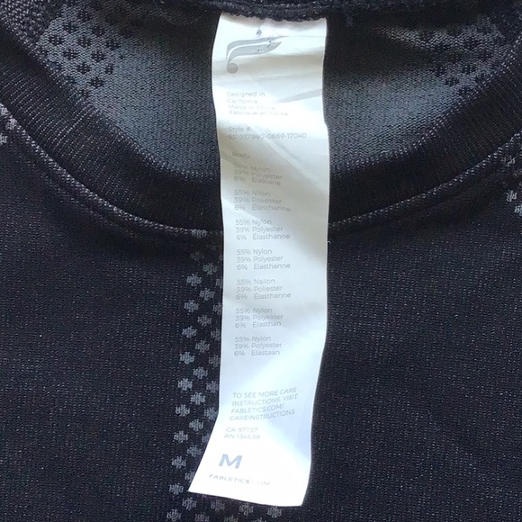 Fabletics Jessie Seamless Crop Top - Picture 9 of 11